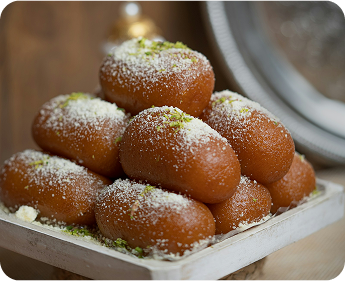 Gulab Jamun (Stuffed) <br>ગુલાબ જામુન (ભરેલું)